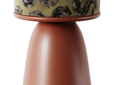 安娜·罗克室内设计 PLAGE POUF 3D 模型