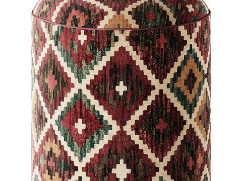 キリムラグプーフオットマン 3Dモデル