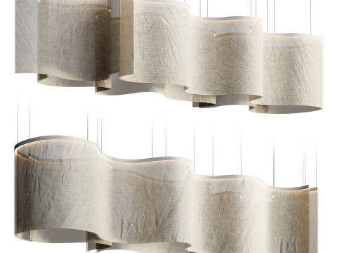 Kain Lampu Gantung Excitemen Model 3D