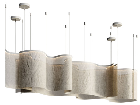 Kain Lampu Gantung Excitemen Model 3D