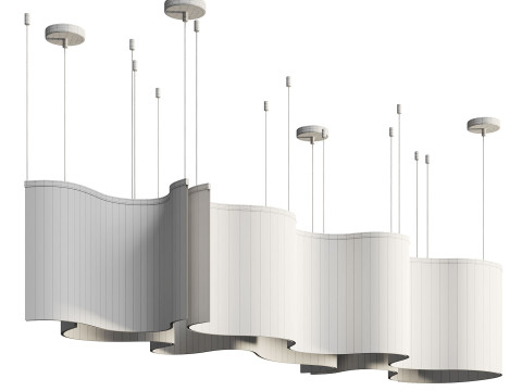 Kain Lampu Gantung Excitemen Model 3D