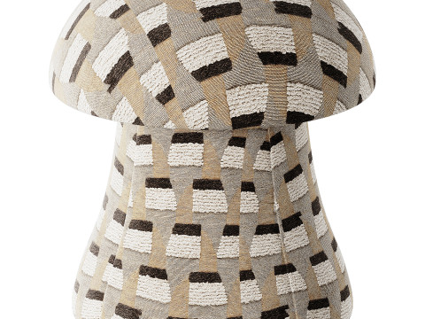 Versione affusolata ottomana a fungo Modello 3D