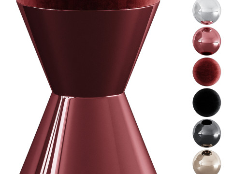 Cesar Couchtisch 3D Modell