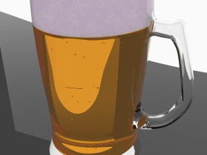 caneca de cerveja Modelo 3D
