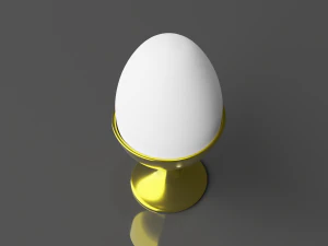 egg in gold cup CG Textures