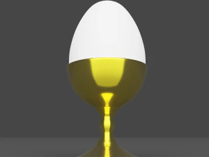 egg in gold cup CG Textures