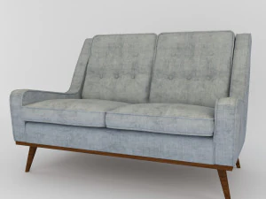 sof&aacute; cl&aacute;ssico Modelo 3D