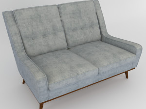 classic sofa 3D मॉडल