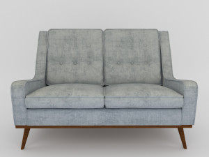 classic sofa 3D मॉडल
