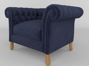 classic sofa Modelo 3D