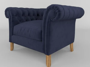classic sofa 3D Model
