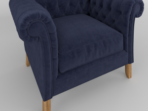 classic sofa Modelo 3D