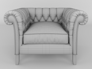 classic sofa Modelo 3D