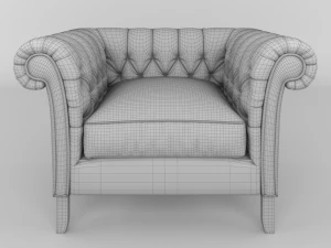 classic sofa 3D Model