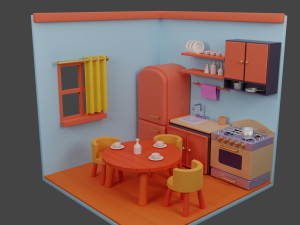 Kitchen 3D Model