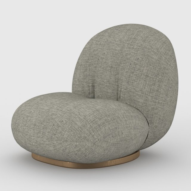Pacha lounge chair Modelo 3D .c4d .max .obj .3ds .fbx .stl .blend 