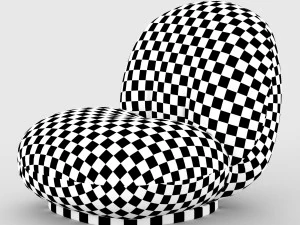 Pacha lounge chair 3D Model