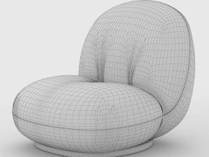 Pacha lounge chair 3D Model