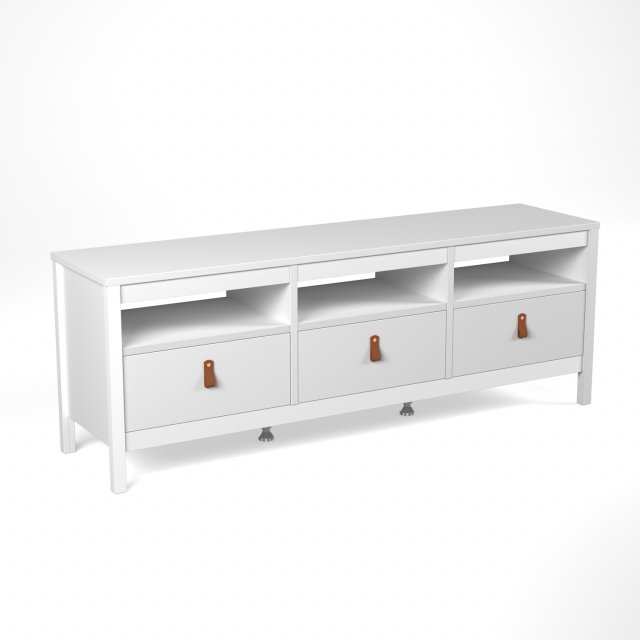 Conforama tv stand 3D Model .c4d .max .obj .3ds .fbx .stl .blend 