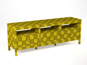 Conforama tv stand 3D Model
