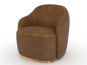 Barba armchair 3D 模型