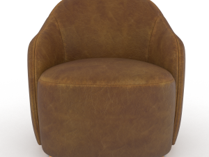 Barba armchair 3D Модель