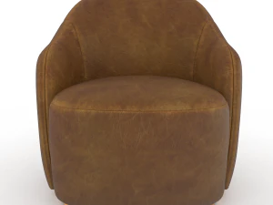 Barba armchair 3D Model
