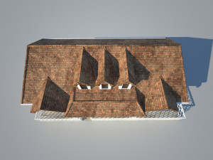 Gable home 3D Model