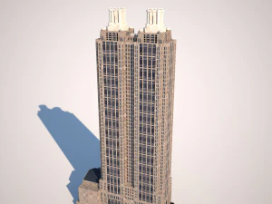 191 Peachtree Tower-Downtown Atlanta 3D Model