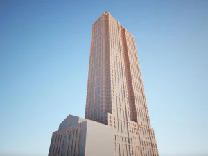 191 Peachtree Tower-Downtown Atlanta 3D Model
