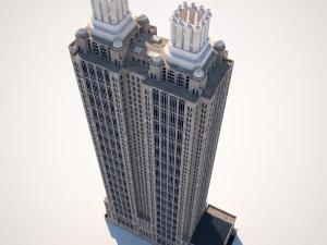 191 Peachtree Tower-Downtown Atlanta 3D Model