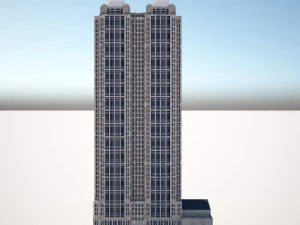191 Peachtree Tower-Downtown Atlanta 3D Model