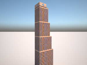 Georgia-Pacific Tower 3D Model