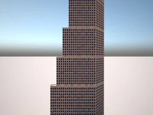 Georgia-Pacific Tower 3D Model