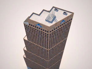 Georgia-Pacific Tower 3D Model