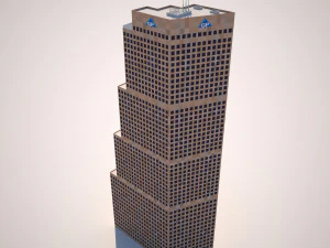 Georgia-Pacific Tower 3D Model