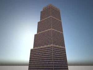 Georgia-Pacific Tower 3D Model