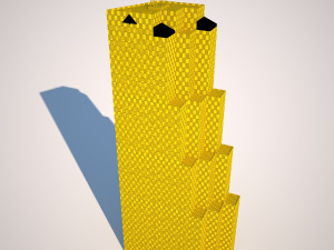 Georgia-Pacific Tower 3D मॉडल