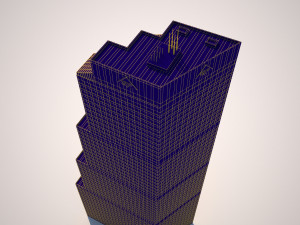 Georgia-Pacific Tower 3D मॉडल