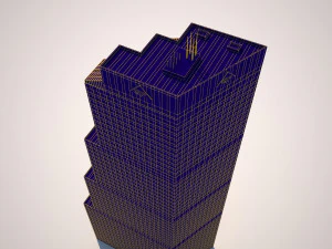 Georgia-Pacific Tower 3D Model