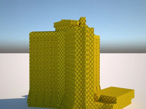 Hotel Hilton Atlanta 3D Model