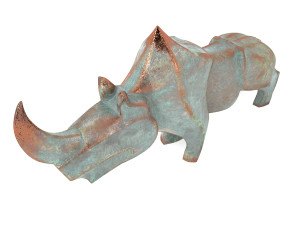 Rhino figurine 3D Model