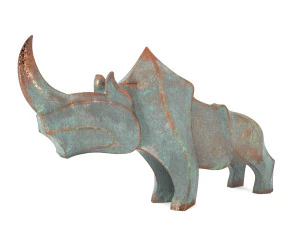 Rhino figurine 3D Model