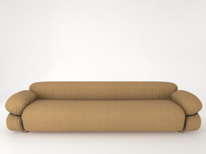 Sofa 70s Modelo 3D