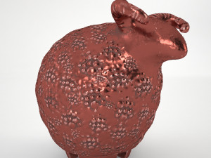 Sheep figurine 3D मॉडल