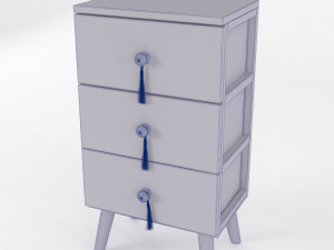 Bedside table 3D मॉडल