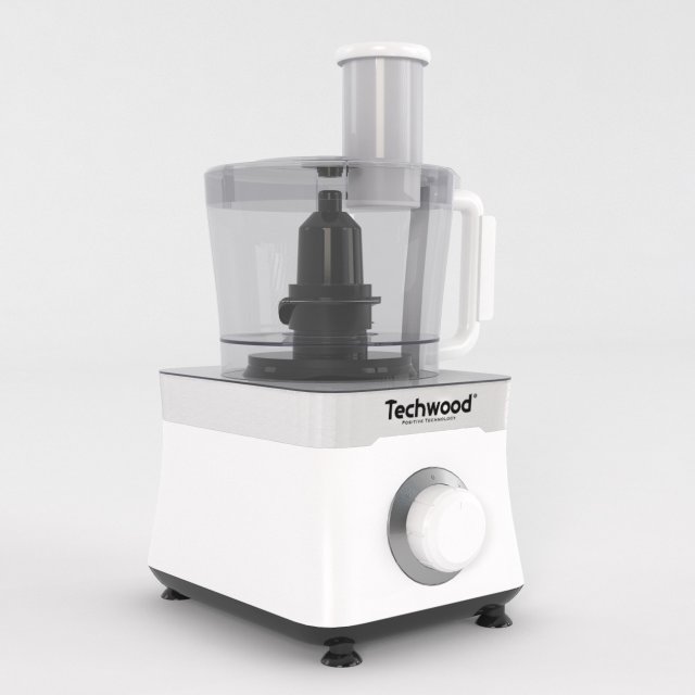 Food processor 3Dモデル .c4d .max .obj .3ds .fbx .stl .blend 
