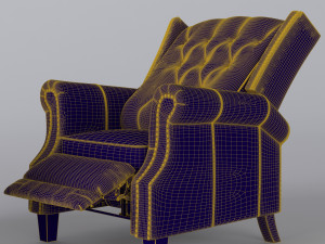 Comfort armchair 3D Модель