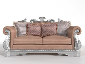 Luxury sofa 3D Model