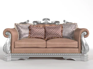 Luxury sofa 3D Model